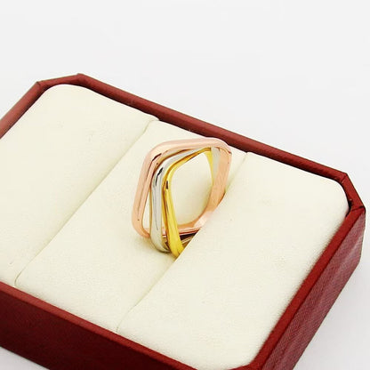 [Raffine]TRINITY 3.5MM CUSHION RING COLLECTION