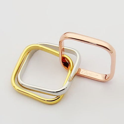 [Raffine]TRINITY 3.5MM CUSHION RING COLLECTION