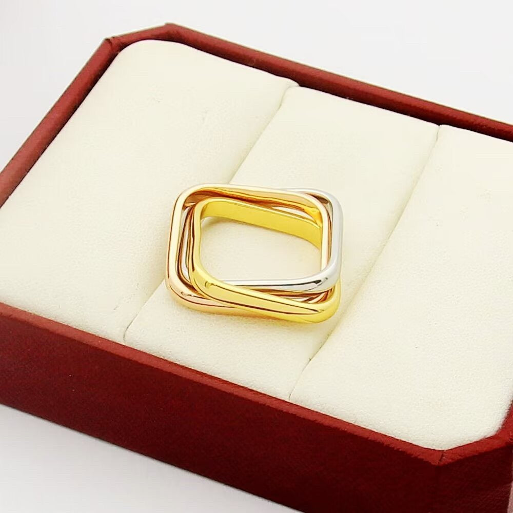 [Raffine]TRINITY 3.5MM CUSHION RING COLLECTION