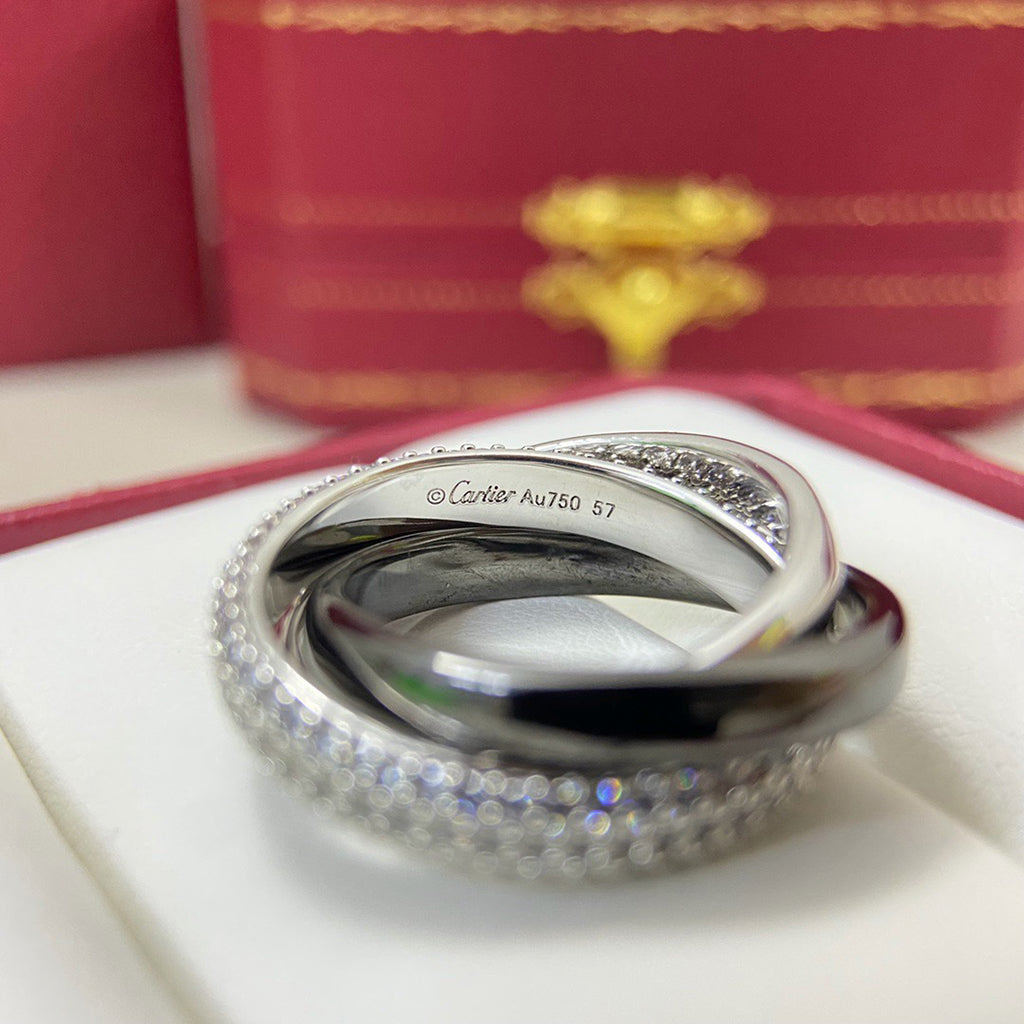 [Raffine]TRINITY 3.2MM RING BLACK CERAMIC