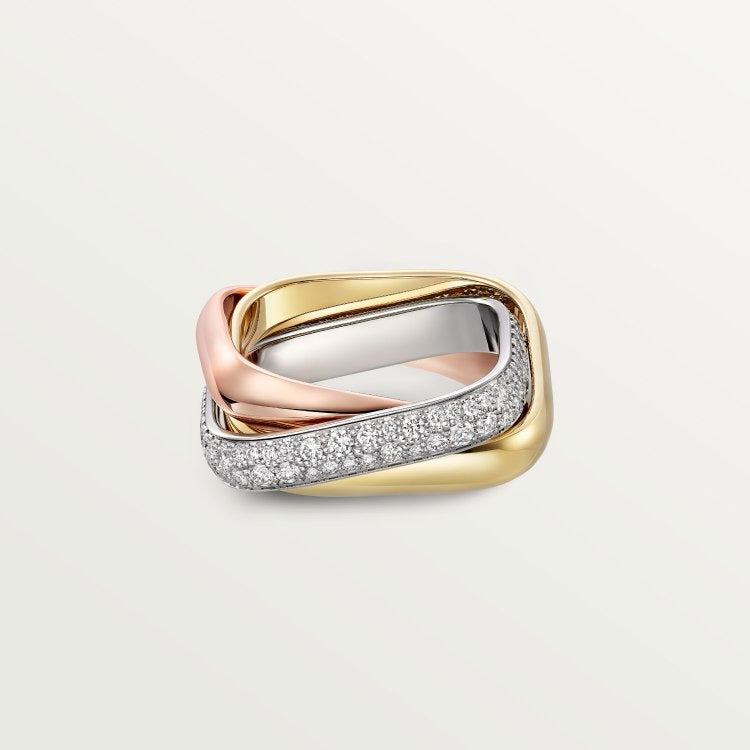 [Raffine]TRINITY 3.5MM CUSHION RING COLLECTION
