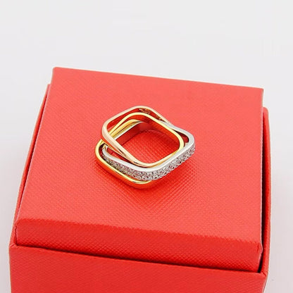 [Raffine]TRINITY 3.5MM CUSHION RING COLLECTION