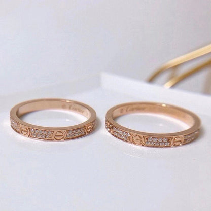 [Raffine]LOVE RING 2.65MM DIAMOND