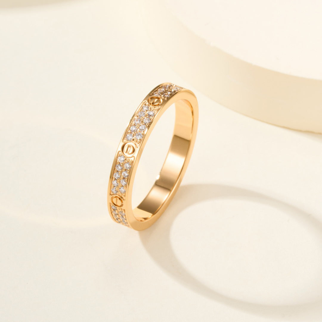 [Raffine]LOVE RING 2.65MM DIAMOND