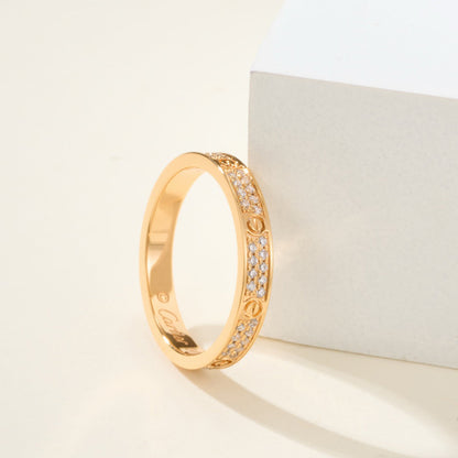 [Raffine]LOVE RING 2.65MM DIAMOND