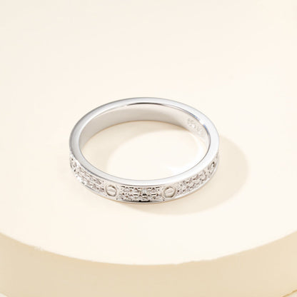 [Raffine]LOVE RING 2.65MM DIAMOND