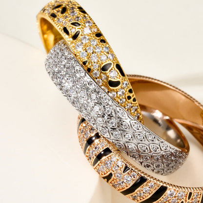 [Raffine]TRINITY  RING LEOPARD PRINT