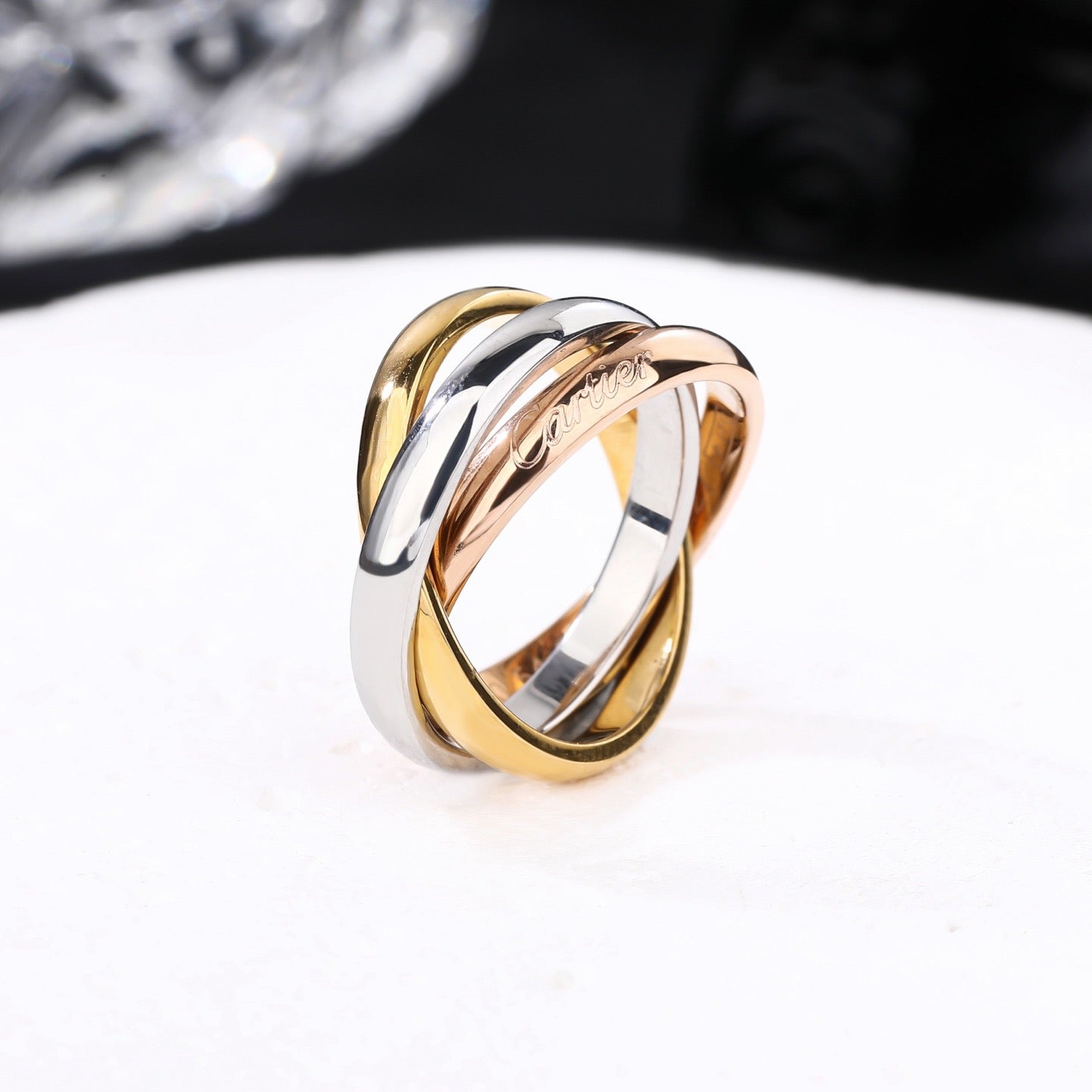 [Raffine]TRINITY 3.2MM RING COLLECTION