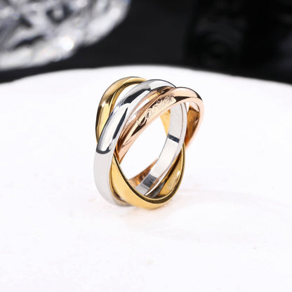 [Raffine]TRINITY 3.2MM RING COLLECTION