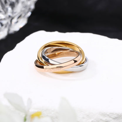 [Raffine]TRINITY 3.2MM RING COLLECTION