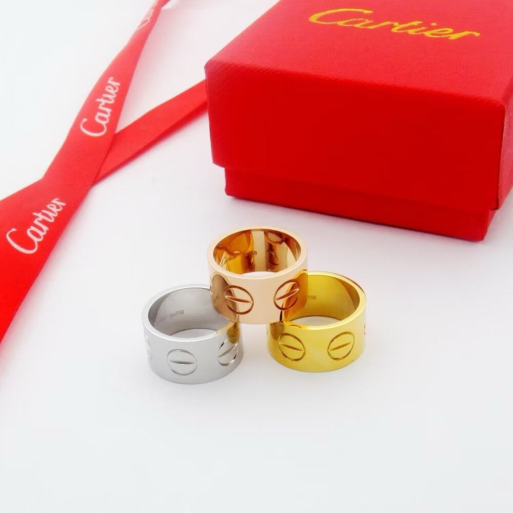 [Raffine]LOVE 11MM LARGE RING