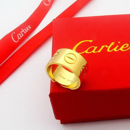 [Raffine]LOVE 11MM LARGE RING