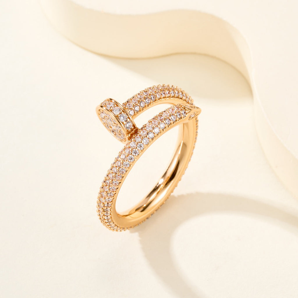 [Raffine]JUSTE RING 2.6MM FULL DIAMOND
