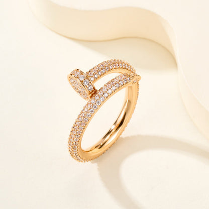 [Raffine]JUSTE RING 2.6MM FULL DIAMOND