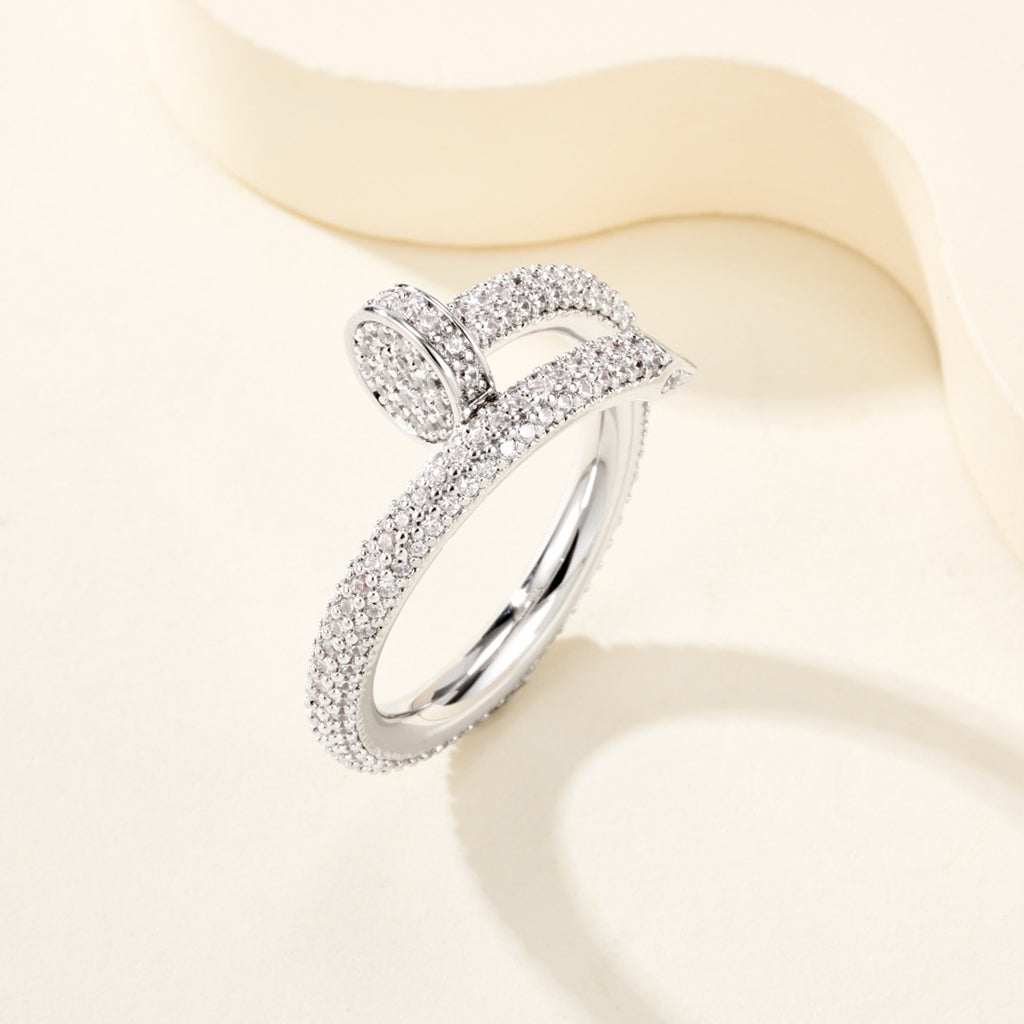 [Raffine]JUSTE RING 2.6MM FULL DIAMOND