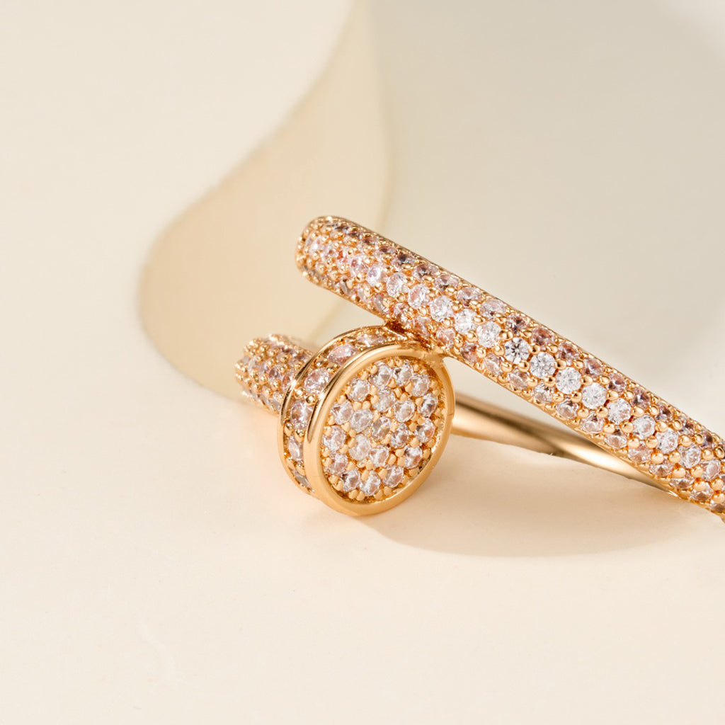 [Raffine]JUSTE RING 2.6MM FULL DIAMOND