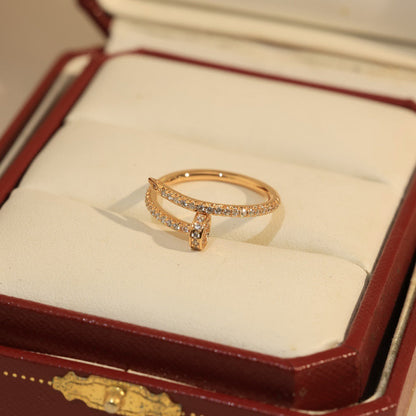 [Raffine]JUSTE 1.8MM FULL DIAMOND RING