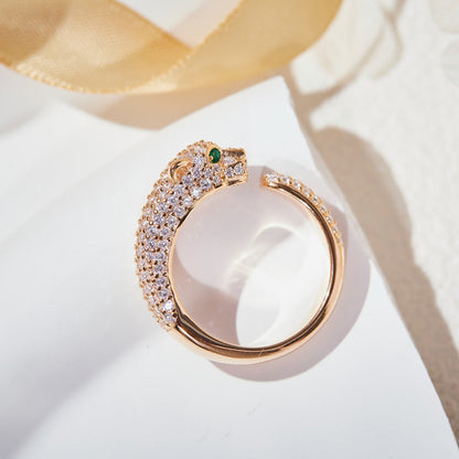 [Raffine]PANTHERE FULL DIAMOND SMALL RING