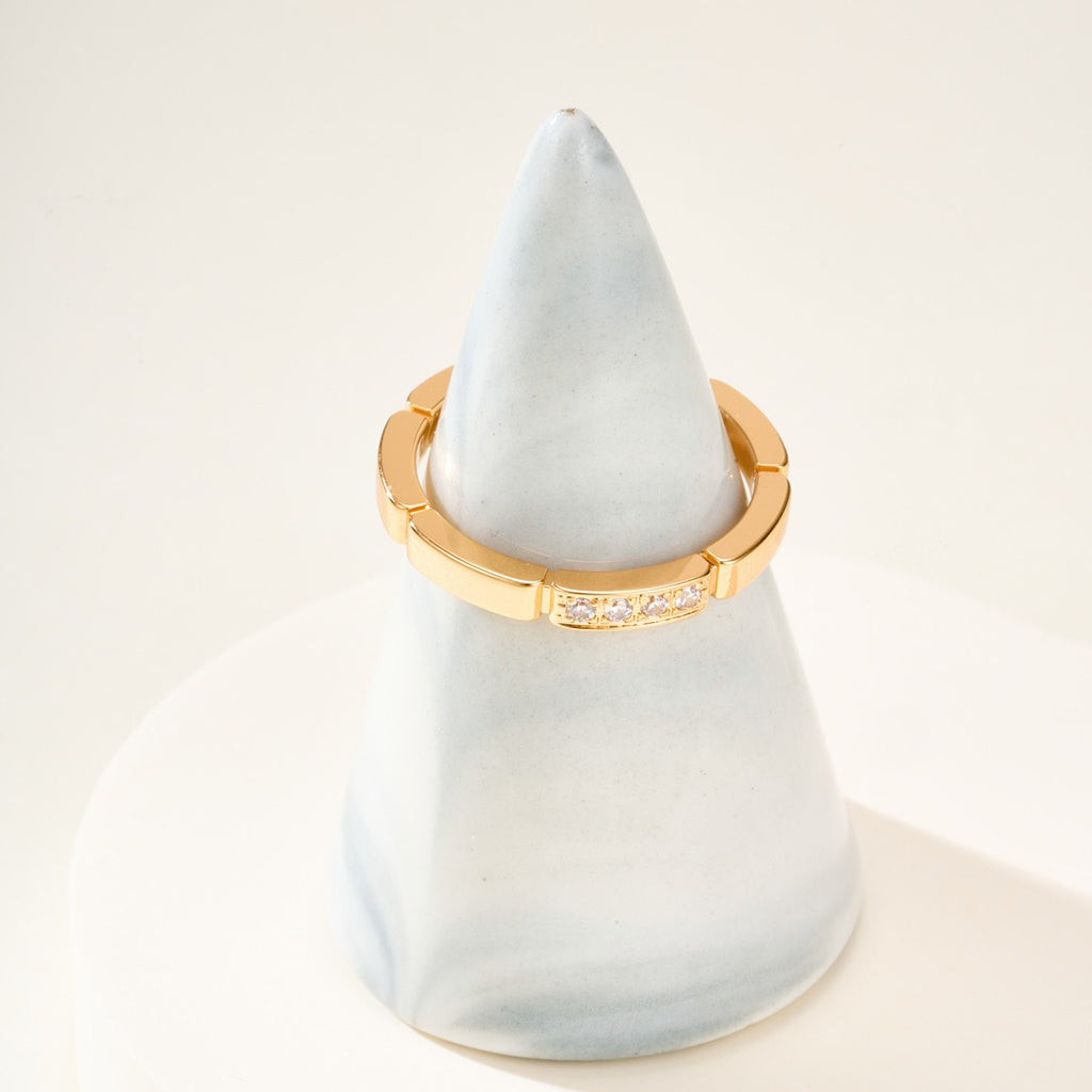 [Raffine]MAILLON PANTHERE 4 DIAMOND RING