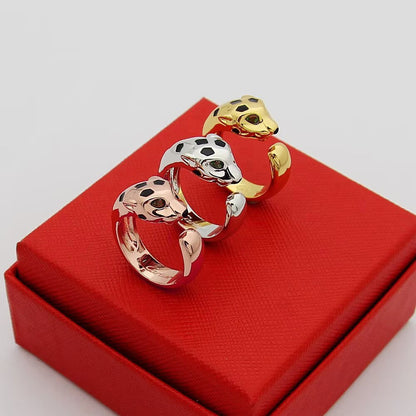 [Raffine]PANTHERE SPOTTED MEDIUM RING