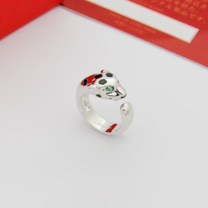 [Raffine]PANTHERE SPOTTED MEDIUM RING