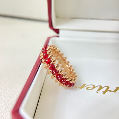 [Raffine]CLASH 7.9MM AGATE CHALCEDONY RING