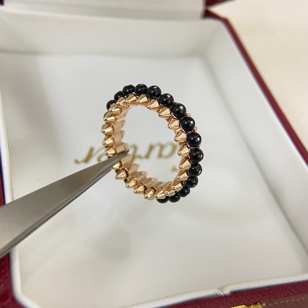 [Raffine]CLASH 7.9MM AGATE CHALCEDONY RING