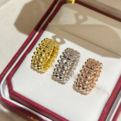 [Raffine]CLASH 9.2MM DOUBLE ROW RING