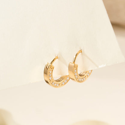 [Raffine]LOVE DIAMOND EARRINGS