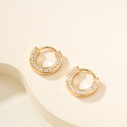 [Raffine]LOVE DIAMOND EARRINGS