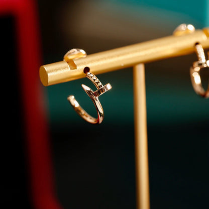 [Raffine]JUSTE NO DIAMOND SMALL EARRINGS