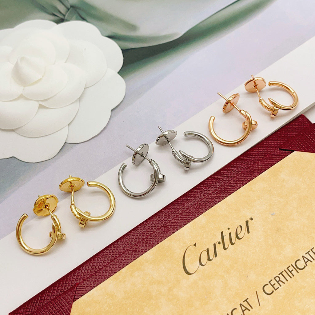 [Raffine]JUSTE NO DIAMOND MINI EARRINGS