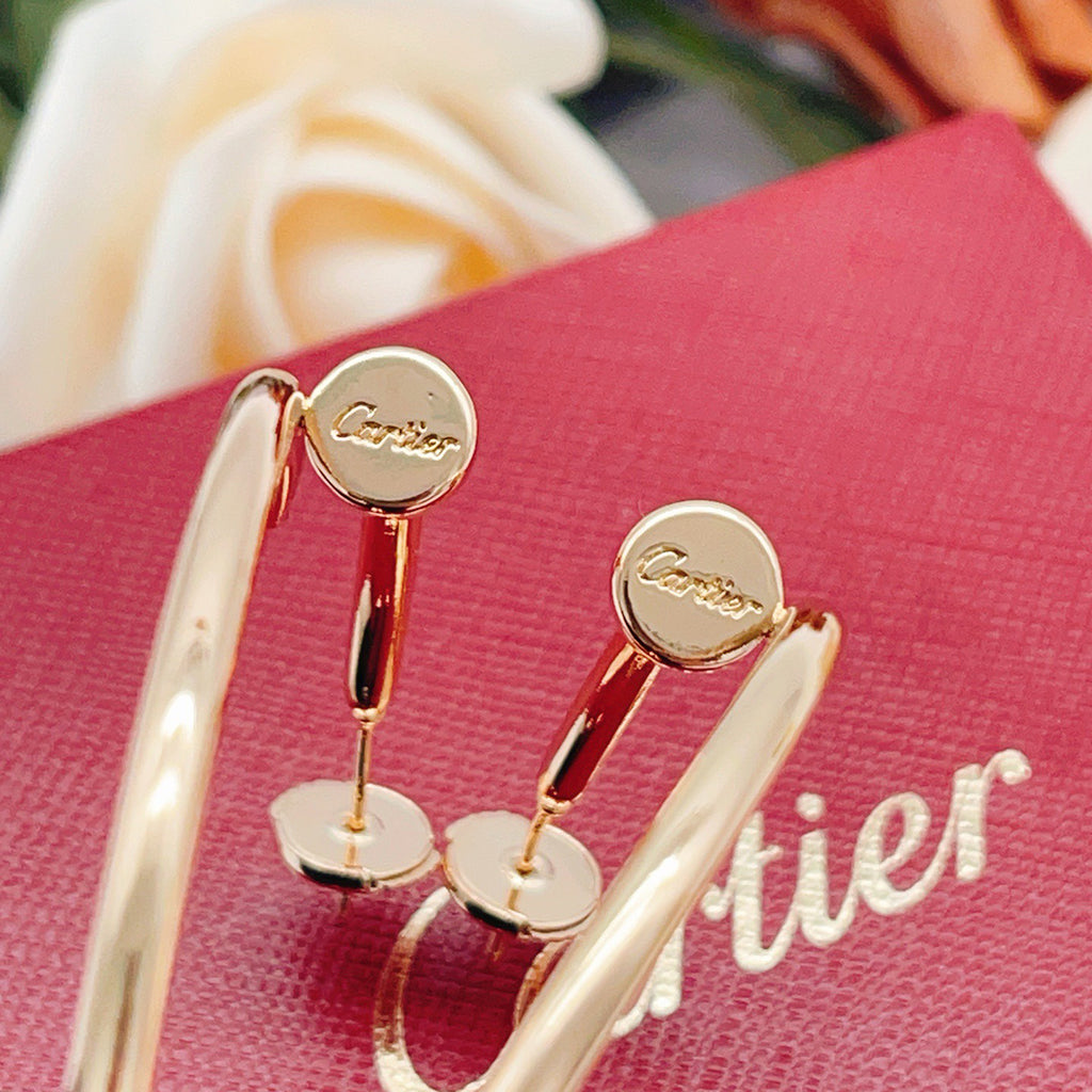 [Raffine]JUSTE NO DIAMOND LARGE EARRINGS