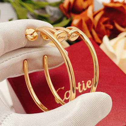 [Raffine]JUSTE NO DIAMOND LARGE EARRINGS