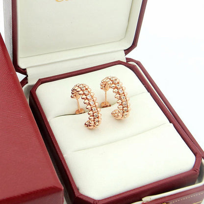 [Raffine]CLASH FULL DIAMOND MEDIUM EARRINGS