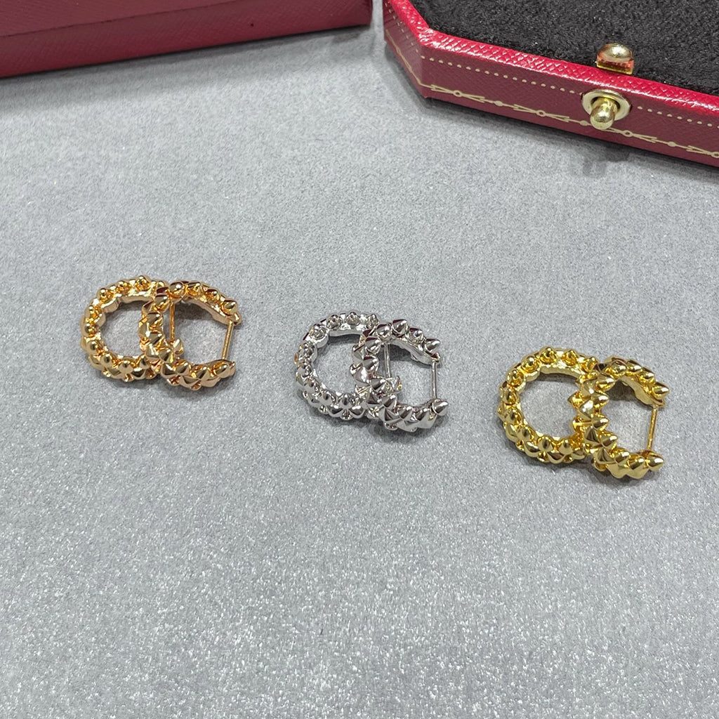 [Raffine]CLASH MINI HOOP EARRINGS