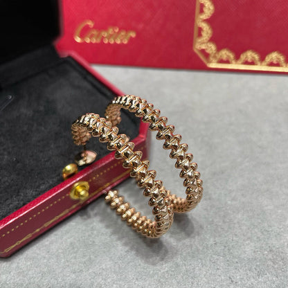[Raffine]CLASH HOOP LARGE EARRINGS