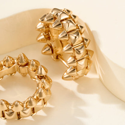 [Raffine]CLASH MINI HOOP EARRINGS