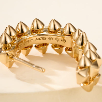 [Raffine]CLASH MINI HOOP EARRINGS