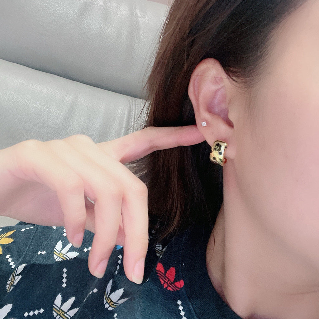 [Raffine]PANTHERE MINI  EARRINGS