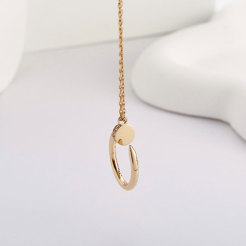 [Raffine]JUSTE NECKLACE FULL DIAMOND