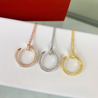 [Raffine]JUSTE NECKLACE FULL DIAMOND