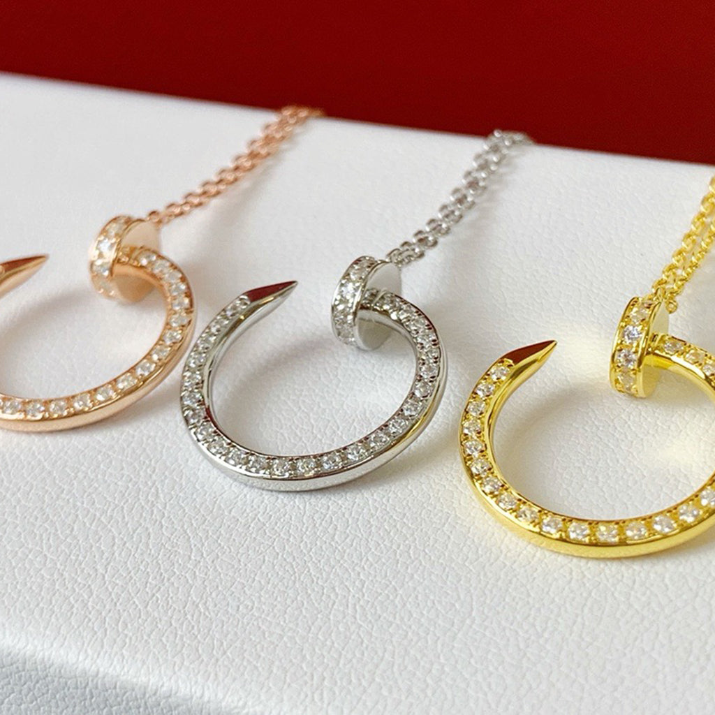 [Raffine]JUSTE NECKLACE FULL DIAMOND