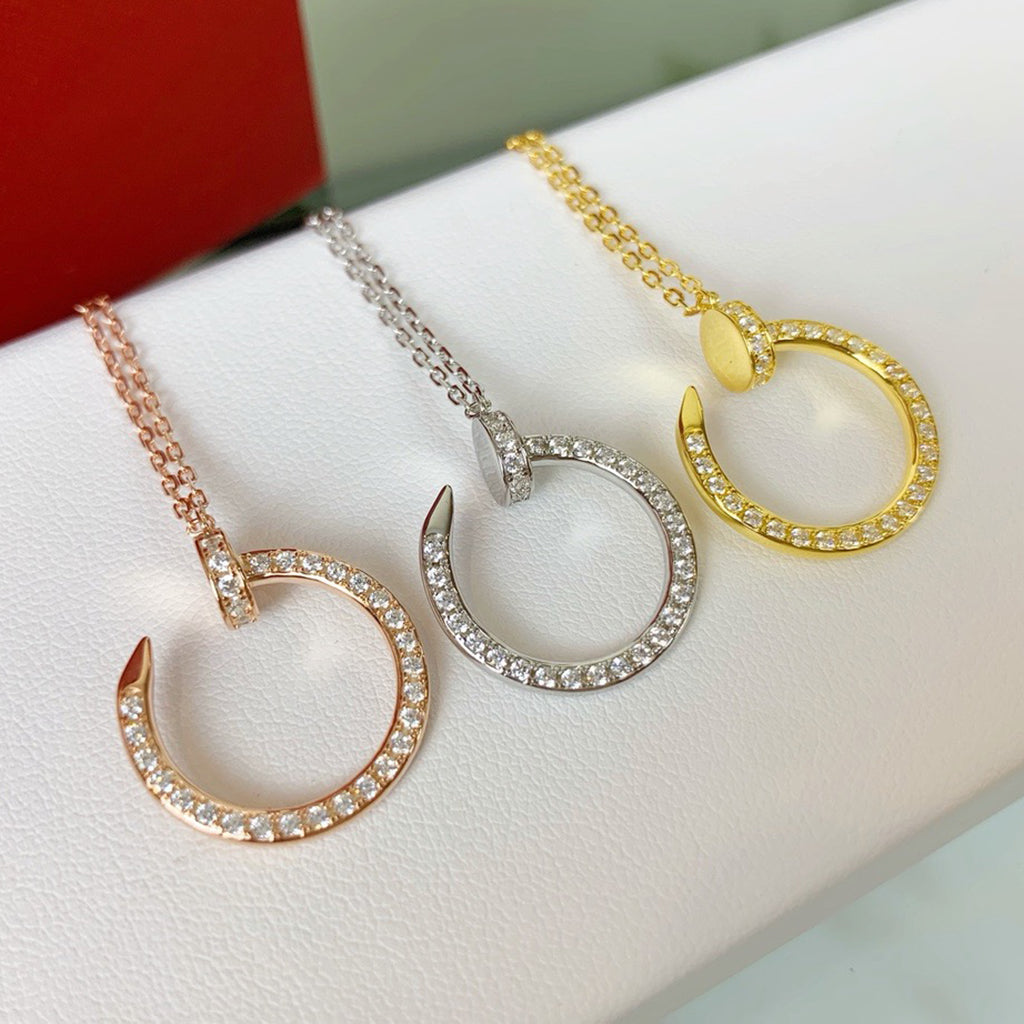 [Raffine]JUSTE NECKLACE FULL DIAMOND