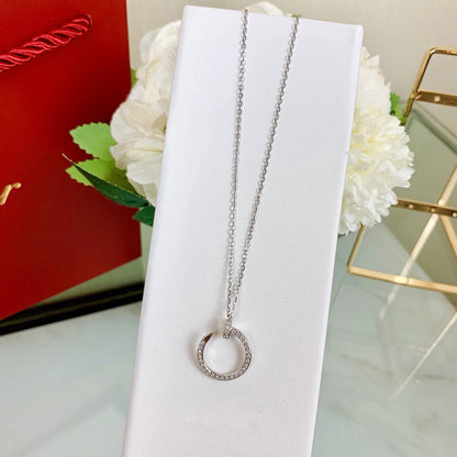 [Raffine]JUSTE NECKLACE FULL DIAMOND