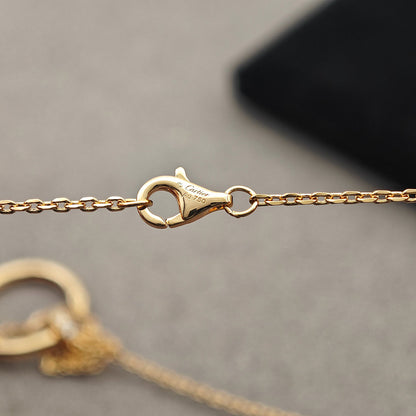 [Raffine]JUSTE NECKLACE HALF DIAMOND