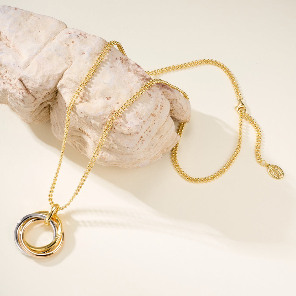 [Raffine]TRINITY LARGE NECKLACE