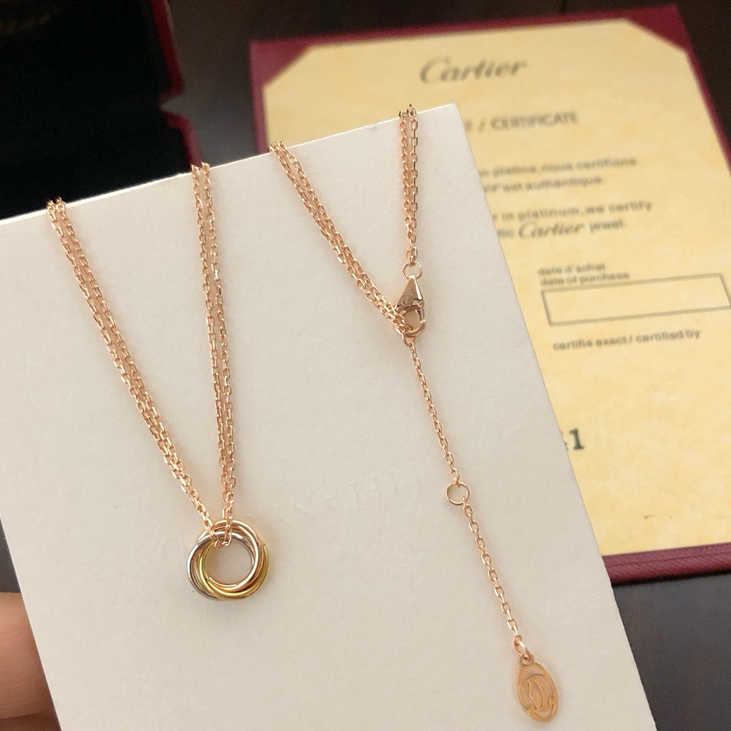 [Raffine]TRINITY MINI NECKLACE