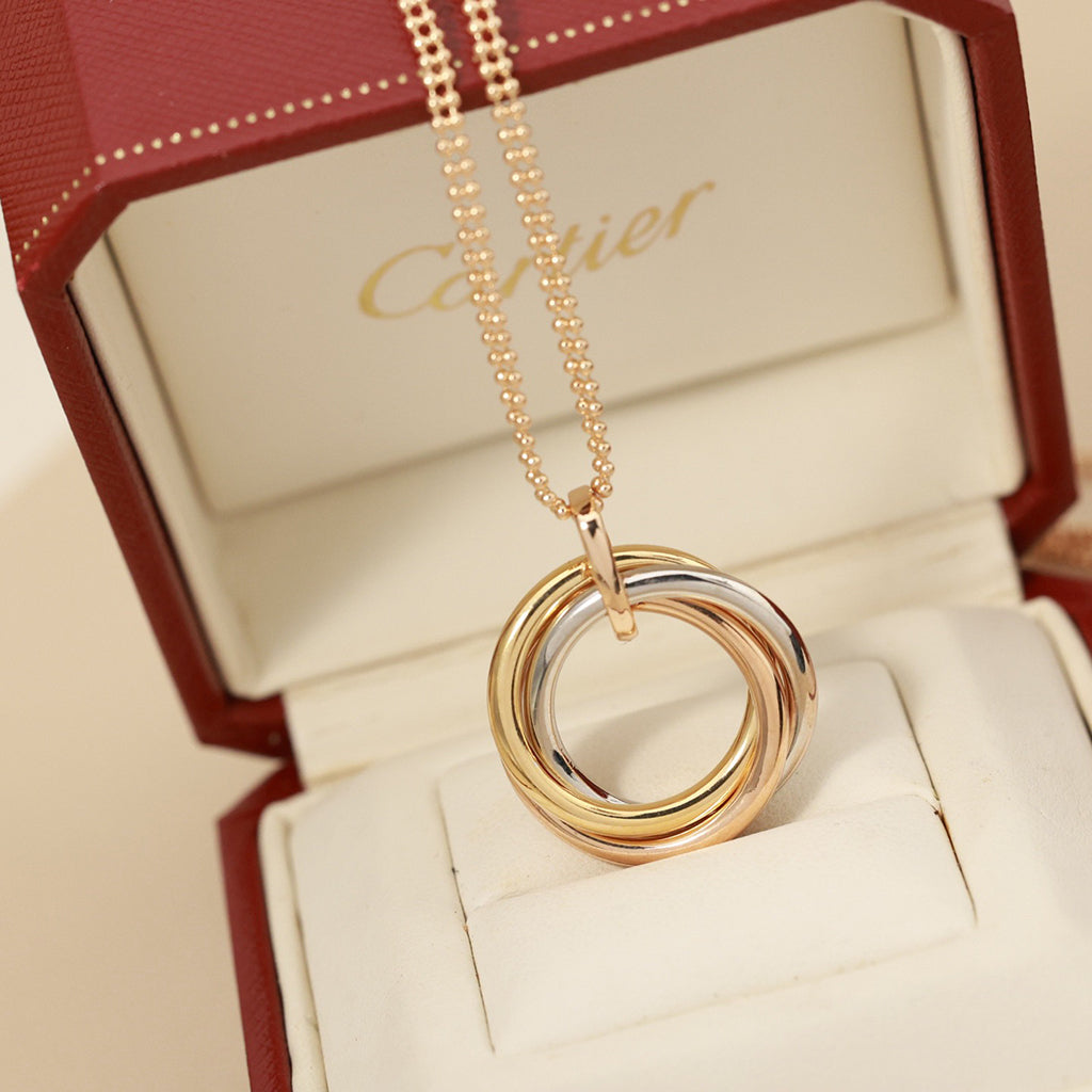[Raffine]TRINITY LARGE NECKLACE