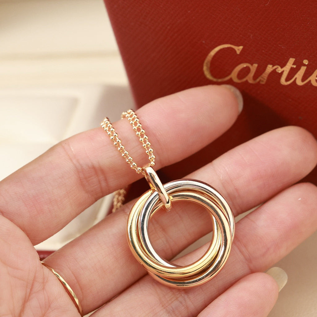 [Raffine]TRINITY LARGE NECKLACE